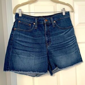 J. Crew cutoff blue denim shorts size 29. NWOT!
